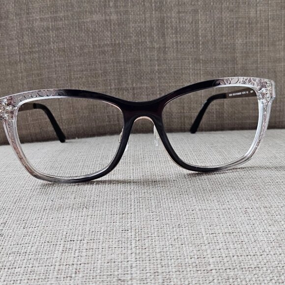 bebe Women Eyeglasses/Sunglasses Frame BB7214 Jet GRADIENT 55[]18 140 Glasses - Picture 7 of 12